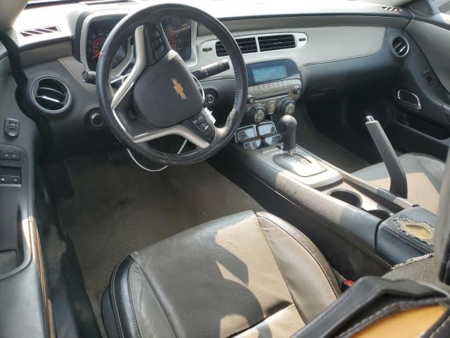 2G1FC1E32C9176786 - 2012 CHEVROLET CAMARO LT Niebieski zdjęcie 8