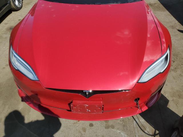 5YJSA1E58MF439325 - 2021 TESLA MODEL S Qırmızı foto 11