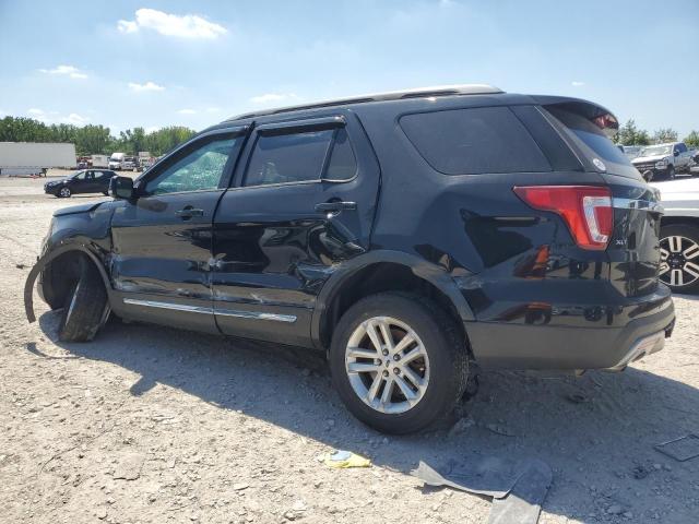 1FM5K7D8XHGC46321 - 2017 FORD EXPLORER XLT BLACK photo 2