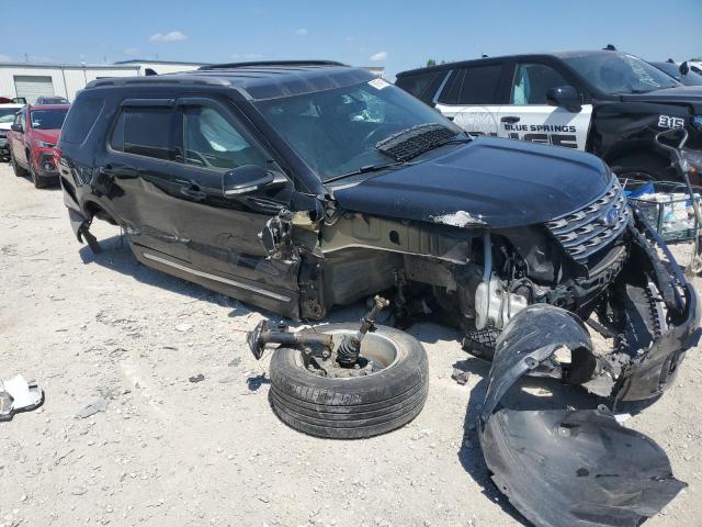 1FM5K7D8XHGC46321 - 2017 FORD EXPLORER XLT BLACK photo 4