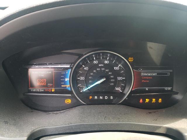 1FM5K7D8XHGC46321 - 2017 FORD EXPLORER XLT BLACK photo 9