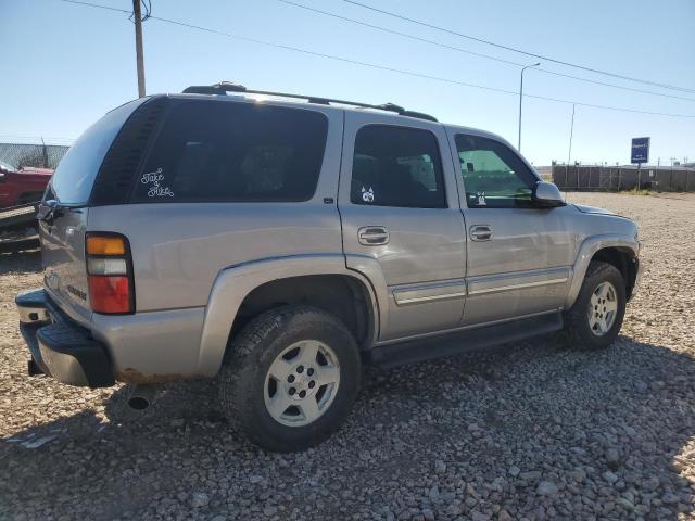 1GNEK13T65J128117 - 2005 CHEVROLET TAHOE K1500 GRAY photo 3