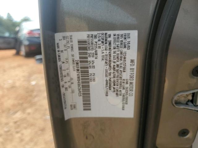 2MEFM74W84X626925 - 2004 MERCURY GRAND MARQUIS GS 灰色 照片 12