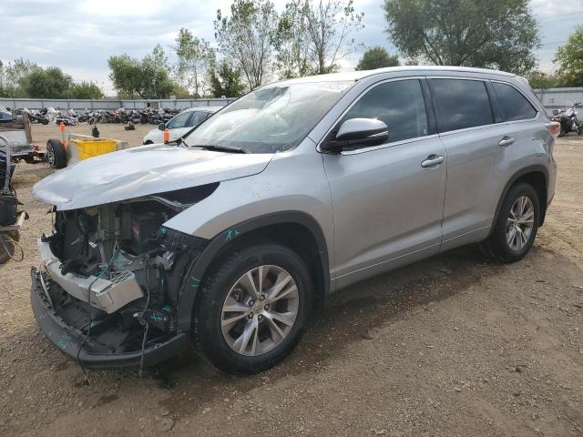 5TDJKRFH4FS120132 - 2015 TOYOTA HIGHLANDER XLE Gümüş foto 1