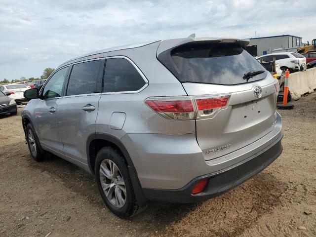 5TDJKRFH4FS120132 - 2015 TOYOTA HIGHLANDER XLE Gümüş foto 2