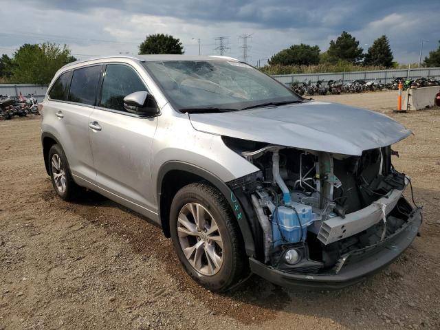 5TDJKRFH4FS120132 - 2015 TOYOTA HIGHLANDER XLE Gümüş foto 4
