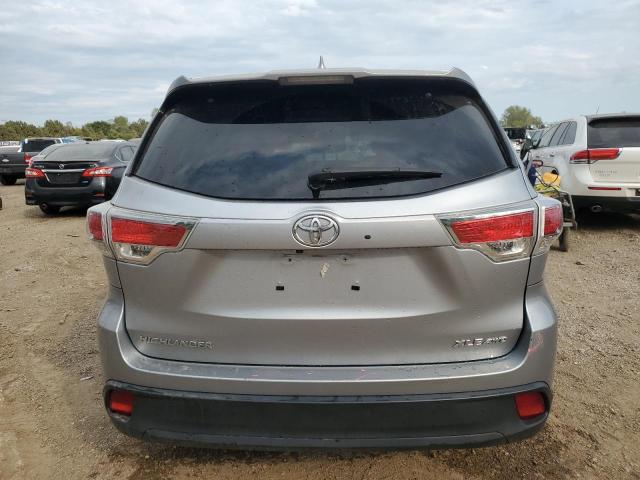 5TDJKRFH4FS120132 - 2015 TOYOTA HIGHLANDER XLE Gümüş foto 6