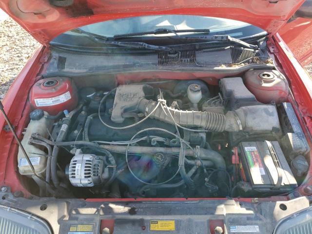 1G2JB524717300210 - 2001 PONTIAC SUNFIRE SE RED photo 11