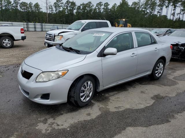 1NXBU4EE3AZ348504 - 2010 TOYOTA CAROLLA BASE SILVER photo 1