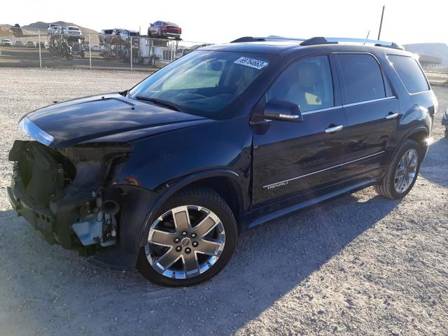 1GKKRTED9CJ285974 - 2012 GMC ACADIA DENALI BLACK photo 1