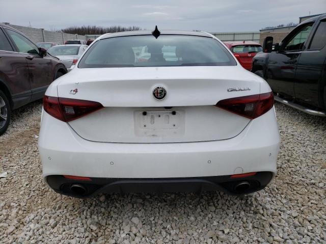 ZARFAEDN6H7540634 - 2017 ALFA ROMEO GIULIA Q4 WHITE photo 6