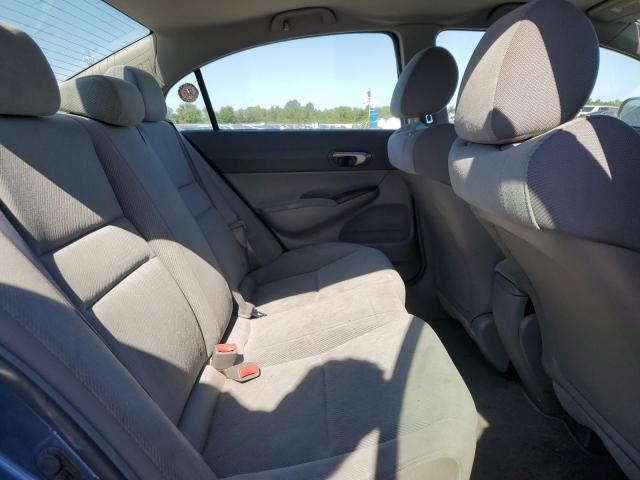 19XFA1F54BE037143 - 2011 HONDA CIVIC LX BLUE photo 10