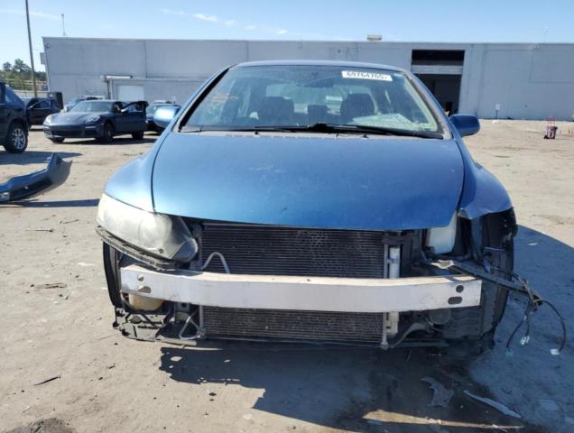 19XFA1F54BE037143 - 2011 HONDA CIVIC LX BLUE photo 5