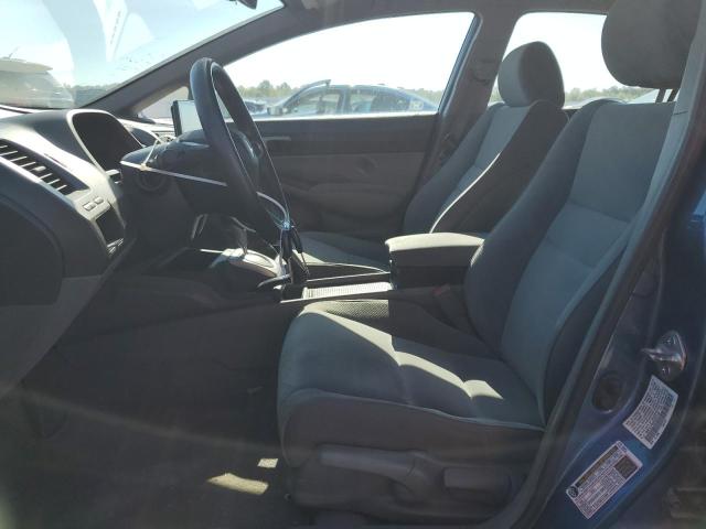 19XFA1F54BE037143 - 2011 HONDA CIVIC LX BLUE photo 7