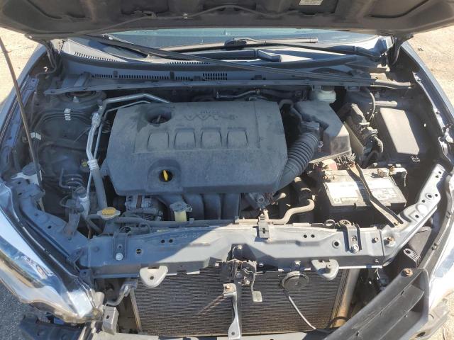 2T1BURHEXEC223306 - 2014 TOYOTA COROLLA L GRAY photo 11