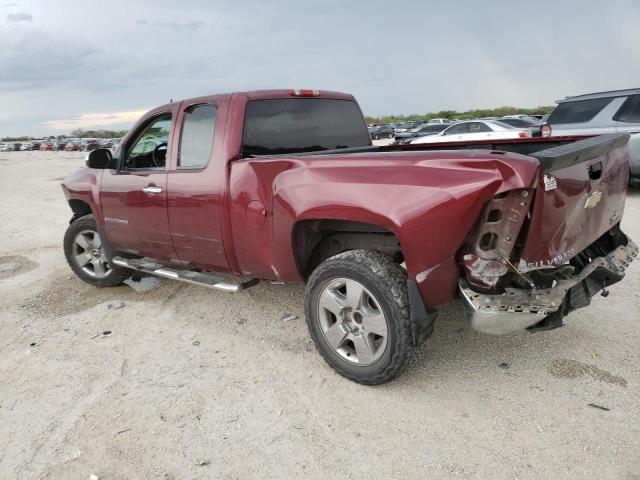 1GCEC29J79Z249912 - 2009 CHEVROLET SILV1500 2 C1500 LT MAROON photo 2