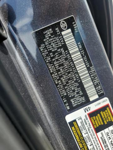 4T4BF3EK4BR139614 - 2011 TOYOTA CAMRY BASE GRAY photo 12