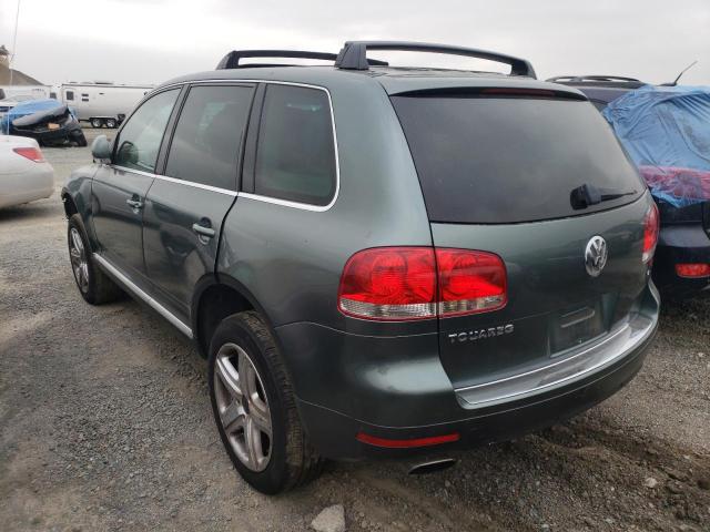 WVGCM77LX4D084266 - 2004 VOLKSWAGEN TOUAREG 4.2 GREEN photo 2