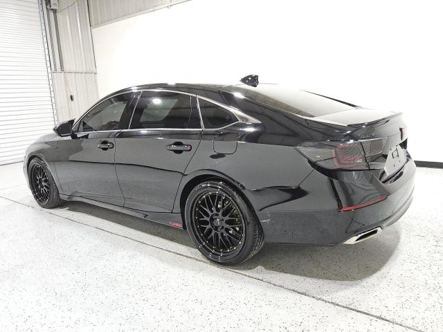 1HGCV2F38JA035815 - 2018 HONDA ACCORD SPORT Սև լուսանկար 2