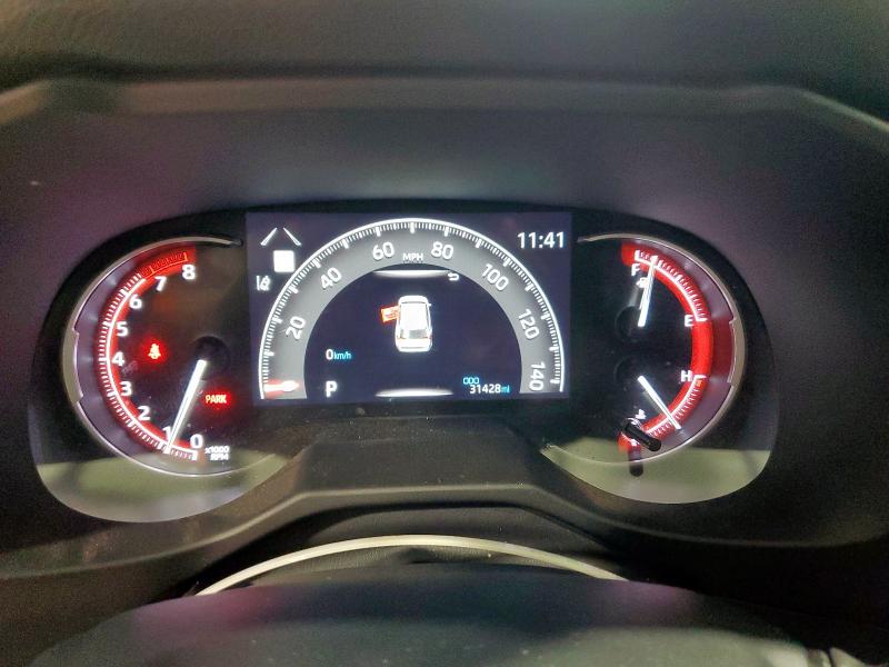 2T3H1RFV0PC217742 - 2023 TOYOTA RAV4 LE ვერცხლისფერი ფოტო 9