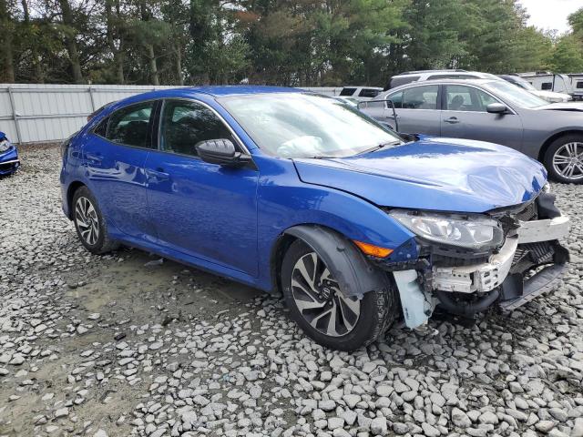 SHHFK7H29HU205895 - 2017 HONDA CIVIC LX BLUE photo 4