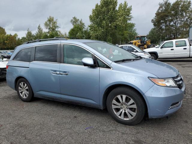 5FNRL5H41EB098760 - 2014 HONDA ODYSSEY EX BLUE photo 4