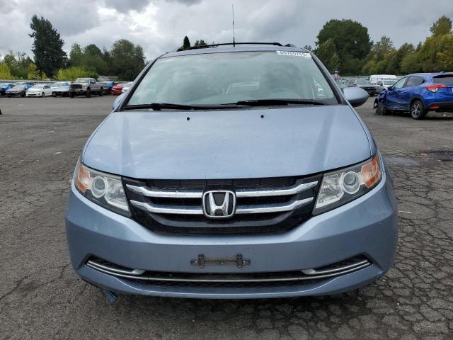 5FNRL5H41EB098760 - 2014 HONDA ODYSSEY EX BLUE photo 5