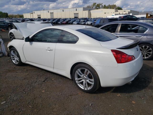 JNKCV64F99M650322 - 2009 INFINITI G37 WHITE photo 2