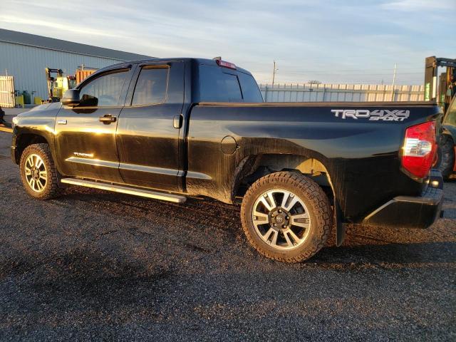 5TFUY5F17LX886644 - 2020 TOYOTA TUNDRA DOUBLE CAB SR/SR5 BLACK photo 2