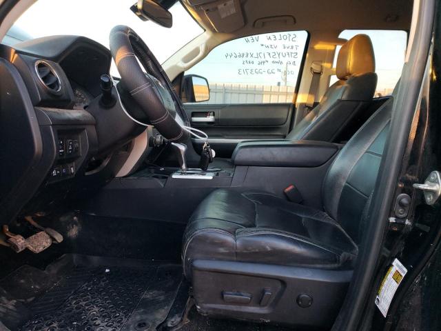 5TFUY5F17LX886644 - 2020 TOYOTA TUNDRA DOUBLE CAB SR/SR5 BLACK photo 7