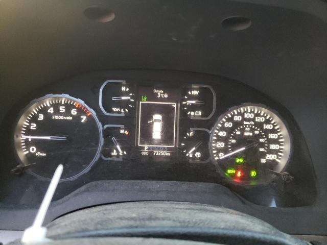 5TFUY5F17LX886644 - 2020 TOYOTA TUNDRA DOUBLE CAB SR/SR5 BLACK photo 9