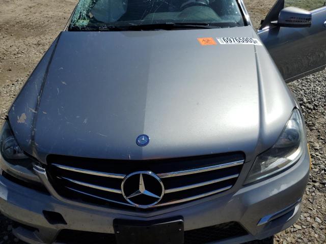 WDDGF8AB6EG172453 - 2014 MERCEDES-BENZ C 300 4MATIC SILVER photo 11