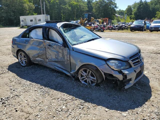 WDDGF8AB6EG172453 - 2014 MERCEDES-BENZ C 300 4MATIC SILVER photo 4