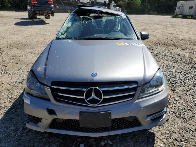 WDDGF8AB6EG172453 - 2014 MERCEDES-BENZ C 300 4MATIC SILVER photo 5