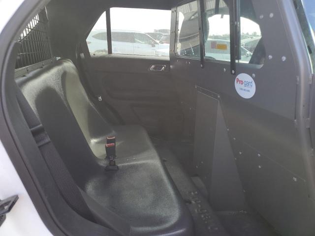 1FM5K8AR6GGA01677 - 2016 FORD EXPLORER POLICE INTERCEPTOR თეთრი ფოტო 10