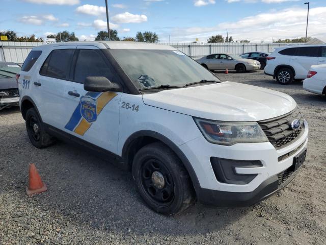 1FM5K8AR6GGA01677 - 2016 FORD EXPLORER POLICE INTERCEPTOR თეთრი ფოტო 4