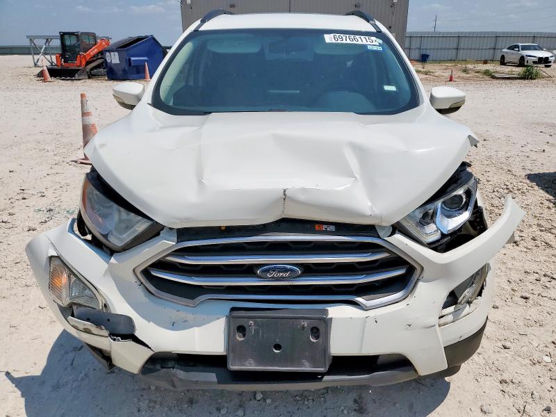 MAJ3S2GE3LC318109 - 2020 FORD ECOSPORT SE თეთრი ფოტო 5