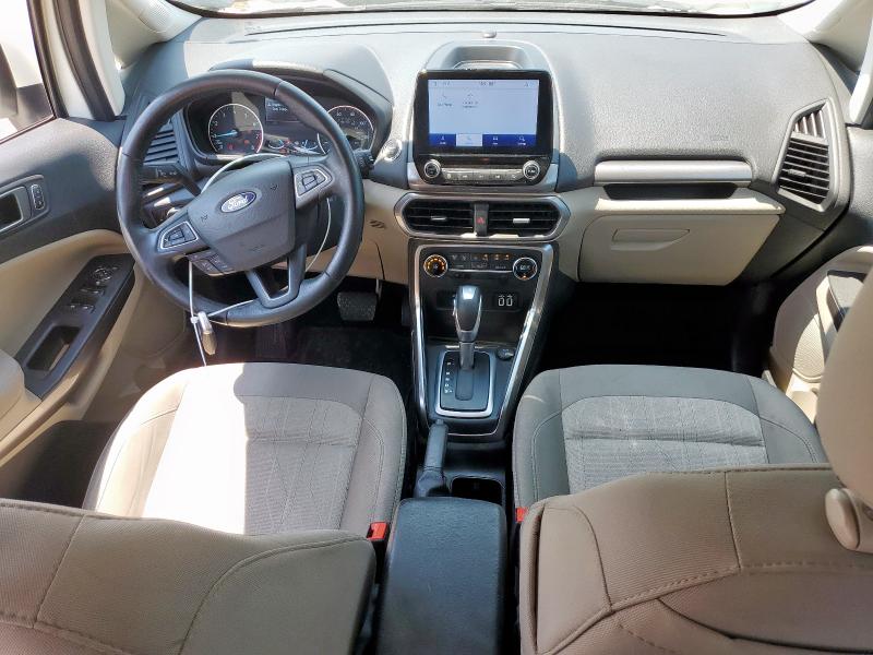 MAJ3S2GE3LC318109 - 2020 FORD ECOSPORT SE თეთრი ფოტო 8