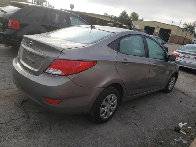 KMHCT4AE4HU391501 - 2017 HYUNDAI ACCENT SE GRAY photo 3