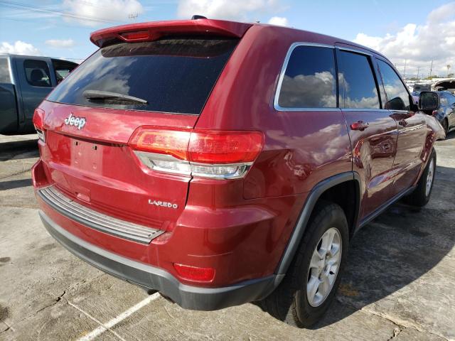 1C4RJEAG5EC581188 - 2014 JEEP GRAND CHER LAREDO RED photo 3