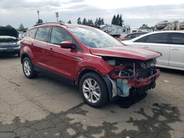 1FMCU9HD2JUA24965 - 2018 FORD ESCAPE SEL RED photo 4