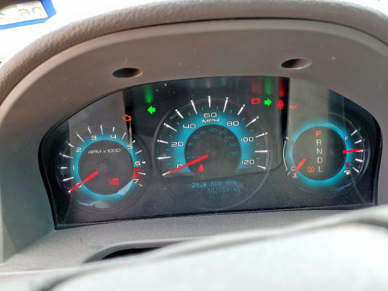 3FAHP0JAXAR249595 - 2010 FORD FUSION SEL ოქროსფერი ფოტო 9