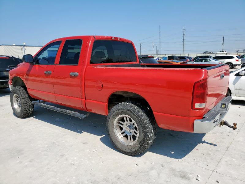 1D7HA18D34S529505 - 2004 DODGE RAM 1500 ST RED photo 2