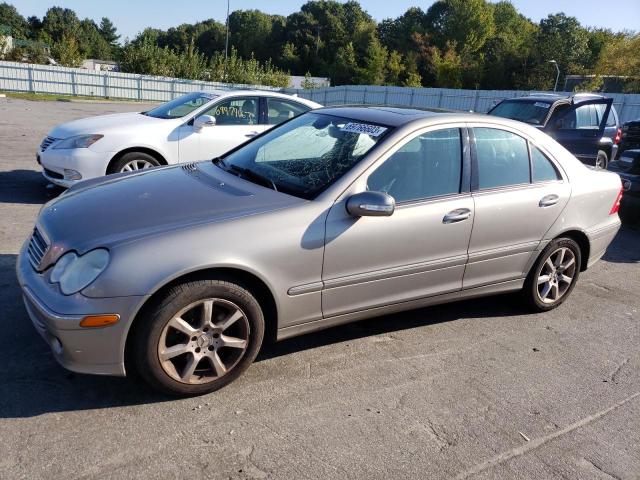 WDBRF92H27F904970 - 2007 MERCEDES-BENZ C 280 4MATIC GRAY photo 1