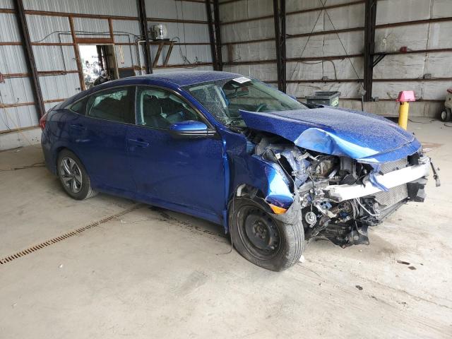 2HGFC2F60KH540103 - 2019 HONDA CIVIC LX Mavi foto 4