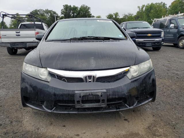2HGFA168X9H351177 - 2009 HONDA CIVIC EX BLACK photo 5