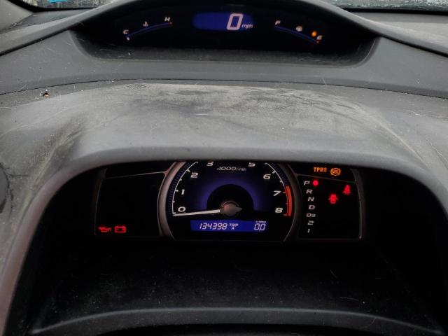 2HGFA168X9H351177 - 2009 HONDA CIVIC EX BLACK photo 9