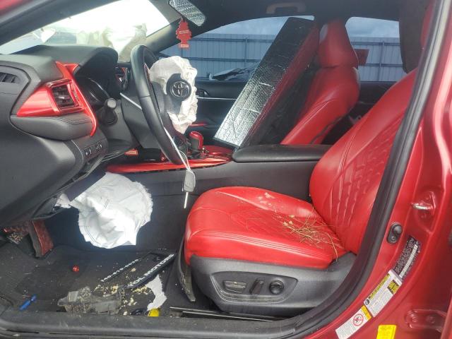 4T1B11HK4JU645323 - 2018 TOYOTA CAMRY L RED photo 7