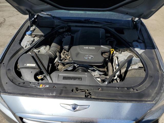 KMHGN4JE9FU048093 - 2015 HYUNDAI GENESIS 3.8L 蓝色 照片 11