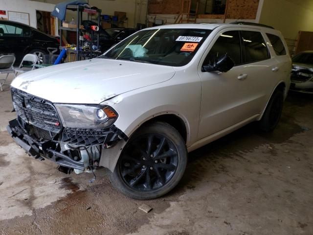 1C4RDJDG2JC307520 - 2018 DODGE DURANGO GT WHITE photo 1